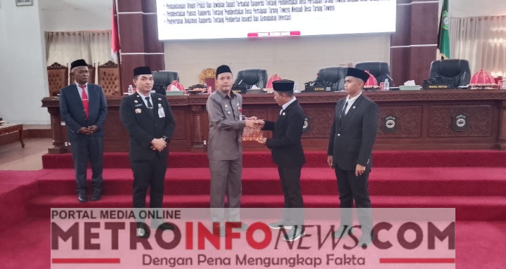 Rapat Paripurna DPRD Takalar Bahas Ranperda Desa Tarang Towaya dan Investasi Daerah.