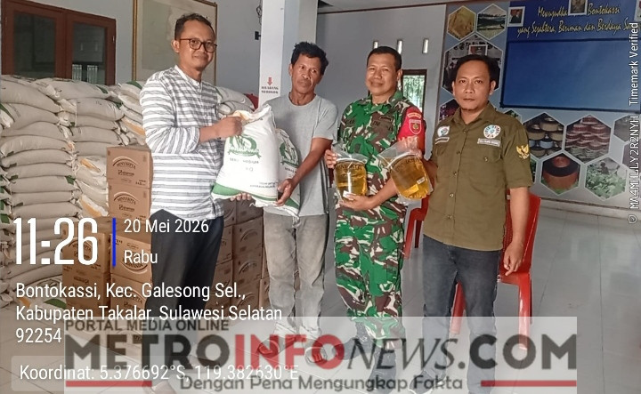 Pemerintah Desa Bonto Kassi Salurkan Bantuan Beras dan Minyak Goreng untuk 271 Warga.