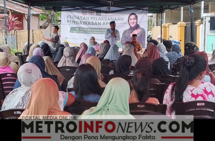 Hj. Fadillah Fahriana Serap Aspirasi Warga, Bontolebang Dalam Kegiatan Pengawasan APBD SulSel.