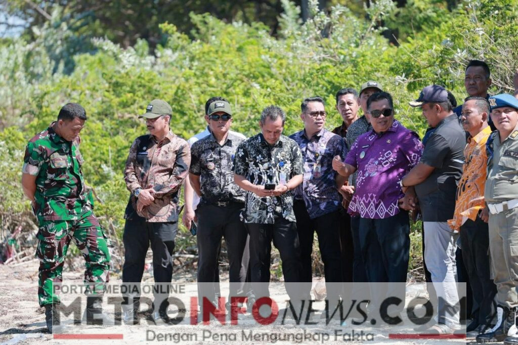 Bupati Takalar Tinjau Lokasi Pembangunan Kantor Kecamatan Laikang.