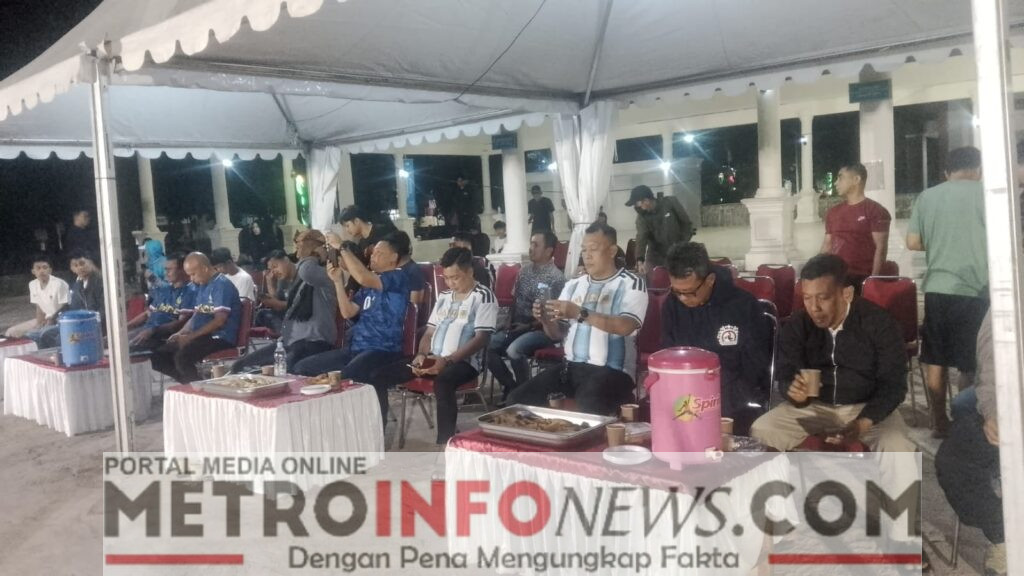 Semarak Piala Dunia 2026 Di Takalar,Wabup Hengki Yasin Nobar Bersama Masyarakat.