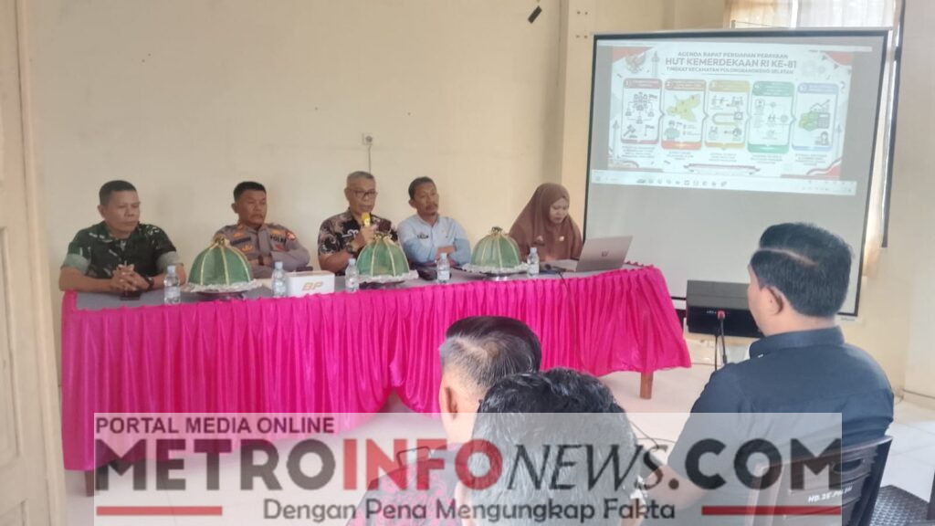 PLT Camat Polongbangkeng Selatan Pimpin Rapat Persiapan HUT ke-81 Kemerdekaan RI, Ajak Seluruh Elemen Bersinergi.