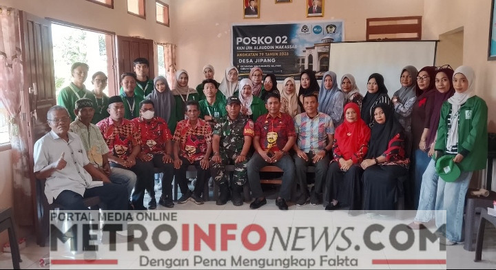 KKN UIN Alauddin Makassar Angkatan 79 Posko 02 Hadir di Desa Jipang, Bangun Sinergi Bersama Pemerintah Desa.