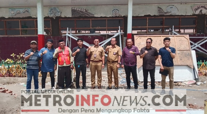 Aph Dan Disdikbud Takalar Kawal Revitalisaai Sekolah,Pekerjaan Masih Sesuai Juknis.