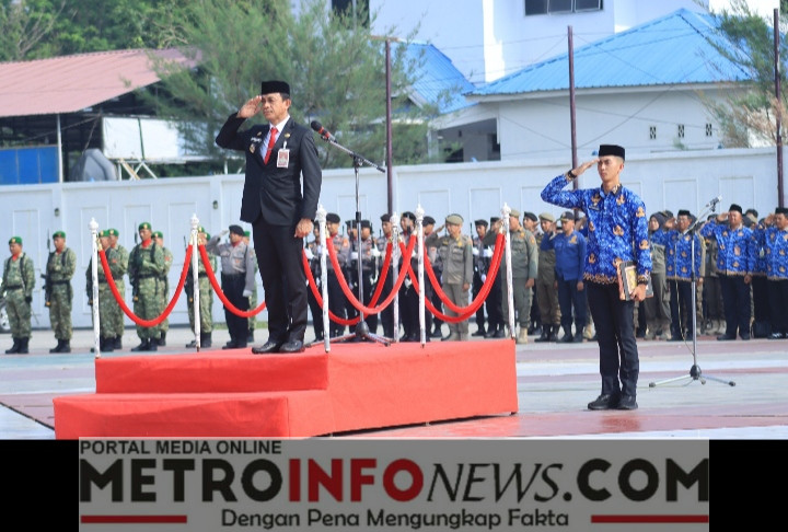 Sekda Takalar Bacakan Amanat Sumpah Pemuda ke-98, Ajak Generasi Muda Jadi Aktor Perubahan.